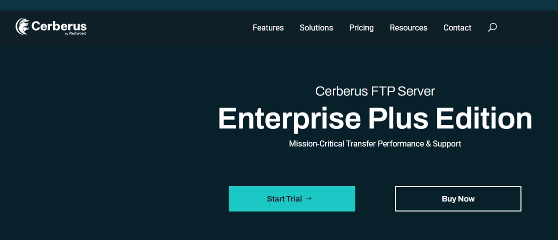 cerberus ftp server enterprise screenshot