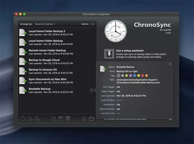 chronosync overview