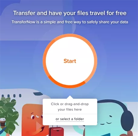 transfernow screenshot